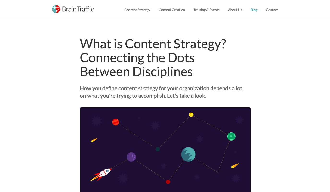 What is Content Strategy? - Brain Traffic - DocToolHub