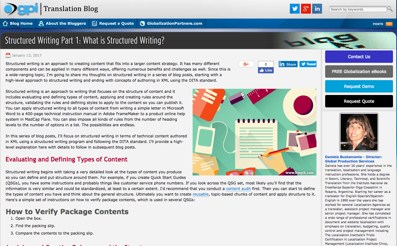 What is Structured Writing - gpi - DocToolHub